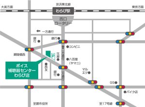 春日部店MAP